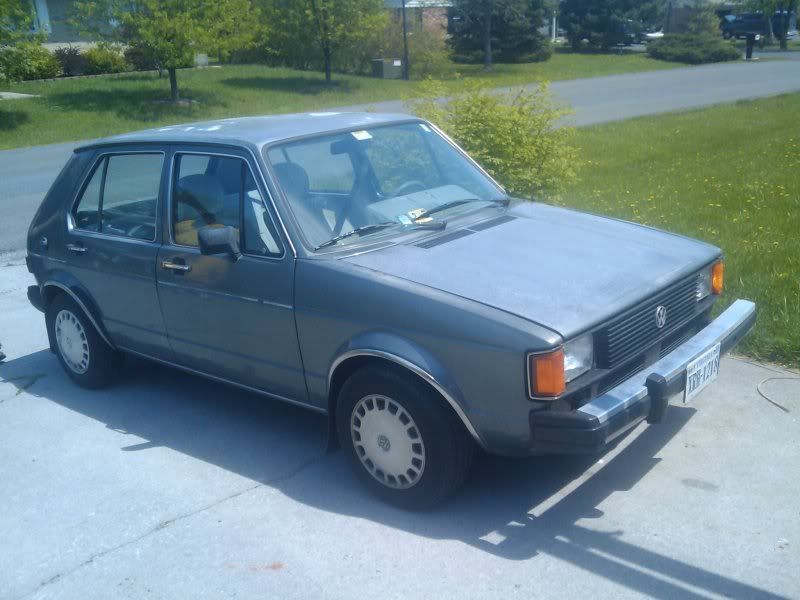 ORIGINAL 1981 Westmoreland 4 door Rabbit (Diesel) Northern VA 2000